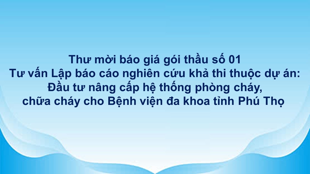 Bệnh viện đa khoa tỉnh Phú Thọ 10 Presentation1 2