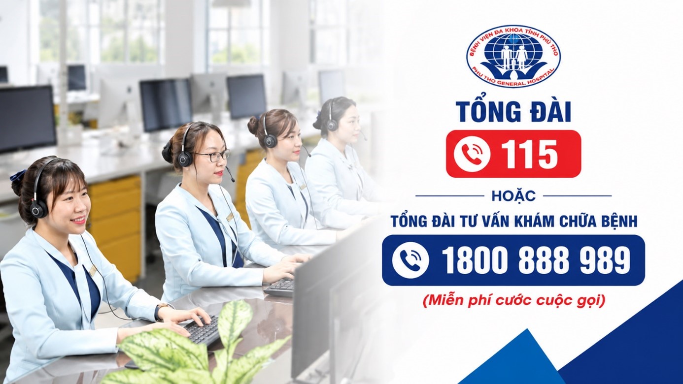Bệnh viện đa khoa tỉnh Phú Thọ 10 quay roi tong dai
